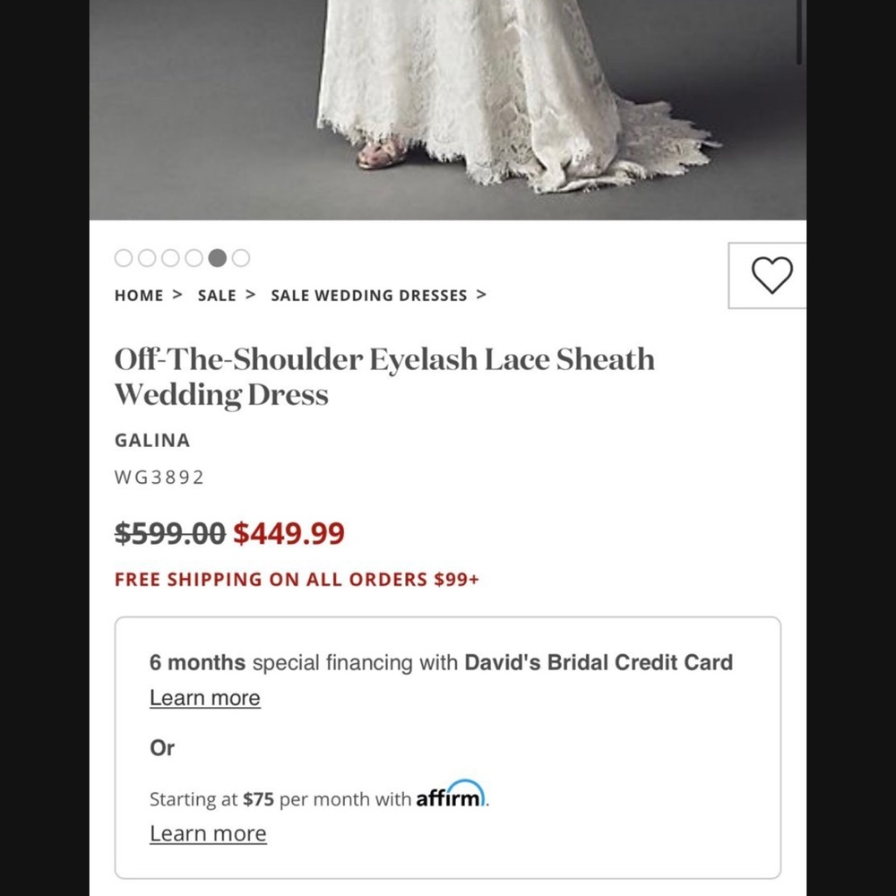 Wedding dress